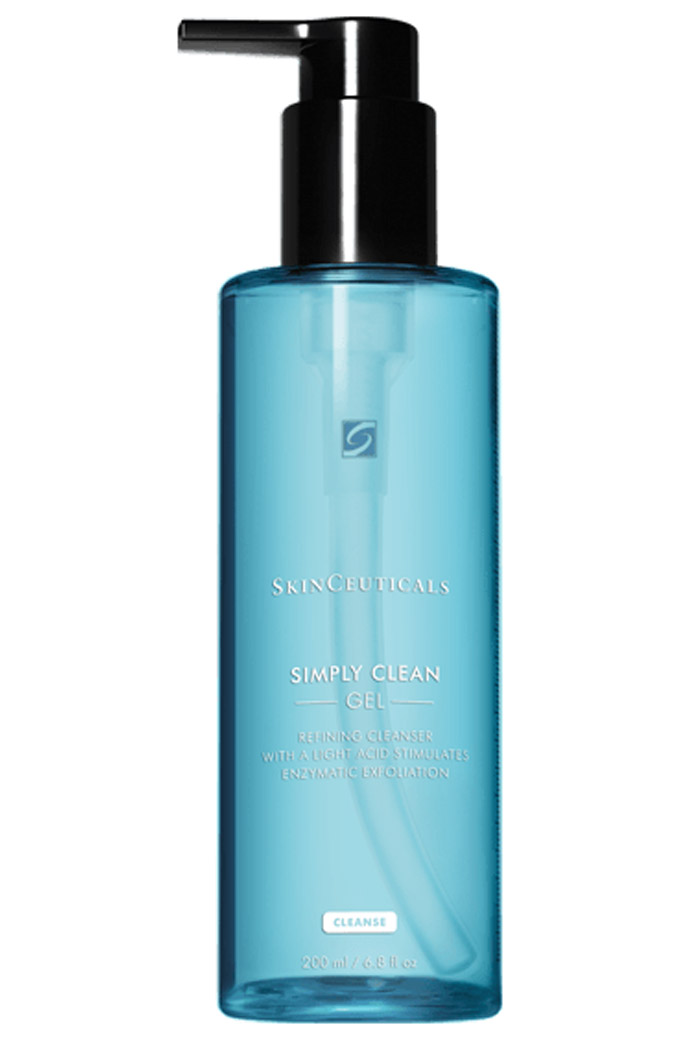  Refining gel cleanser with light sulfonic acid stimulates enzymatic exfoliation and efficiently removes oil and waterproof makeup 